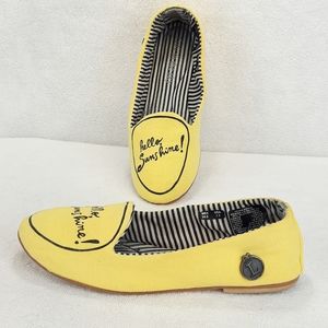 LOLY IN THE SKY  "SONIA" HELLO SUN SHINE Flat Shoes